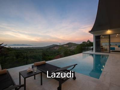 Spacious 4-Bedroom Villa with Sea View – Mae Nam