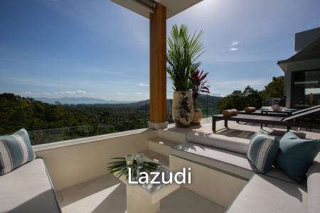 Spacious 4-Bedroom Villa with Sea View – Mae Nam