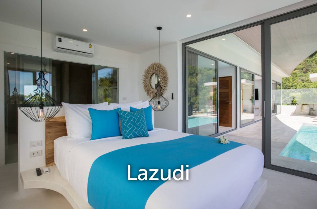 Spacious 4-Bedroom Villa with Sea View – Mae Nam