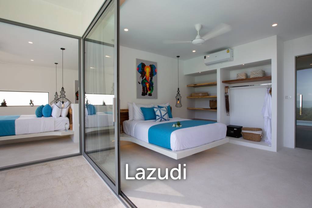 Spacious 4-Bedroom Villa with Sea View – Mae Nam