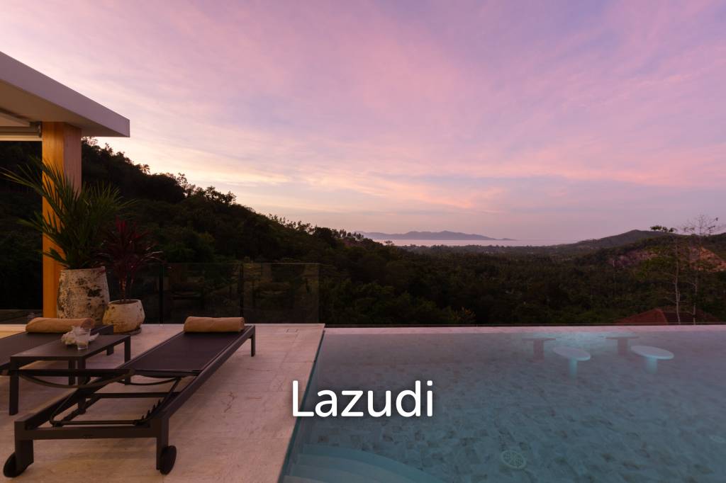 Spacious 4-Bedroom Villa with Sea View – Mae Nam