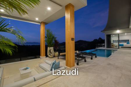 Spacious 4-Bedroom Villa with Sea View – Mae Nam