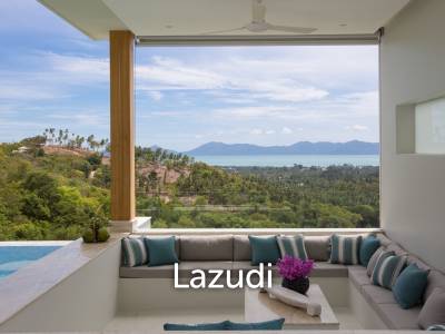 Luxury 8-Bedroom Sea View Villa with Entertainment Spaces