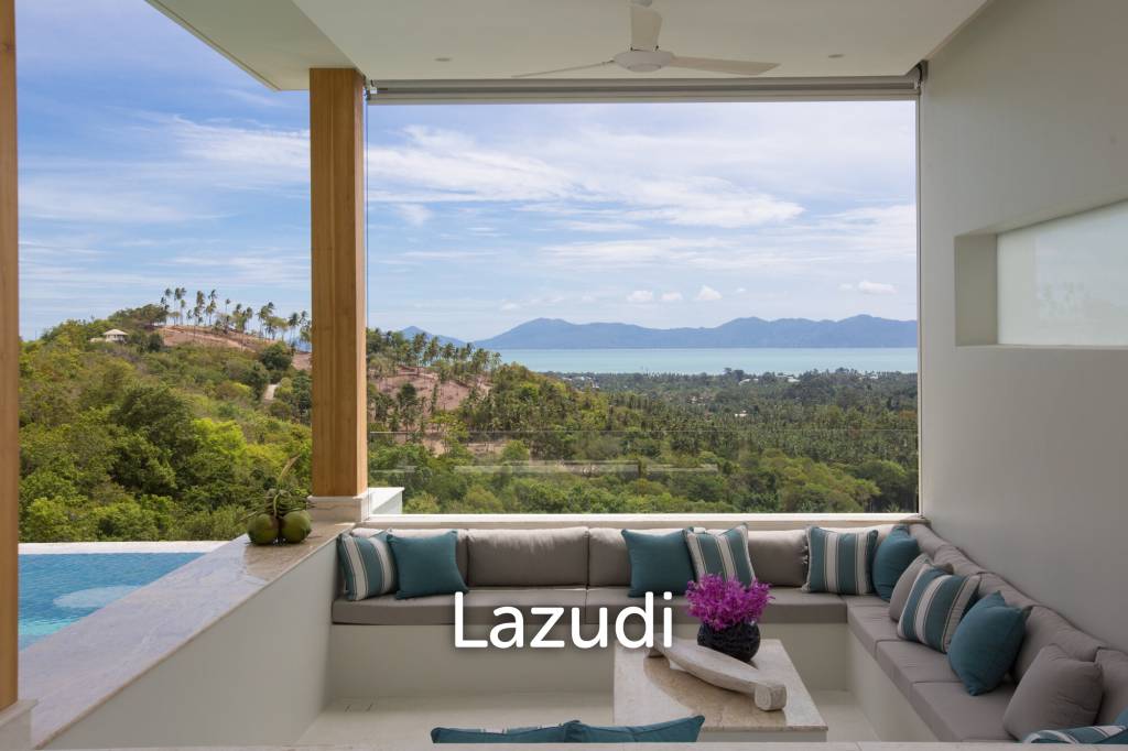 Luxury 8-Bedroom Sea View Property (2 Villas plus Staff Rooms)