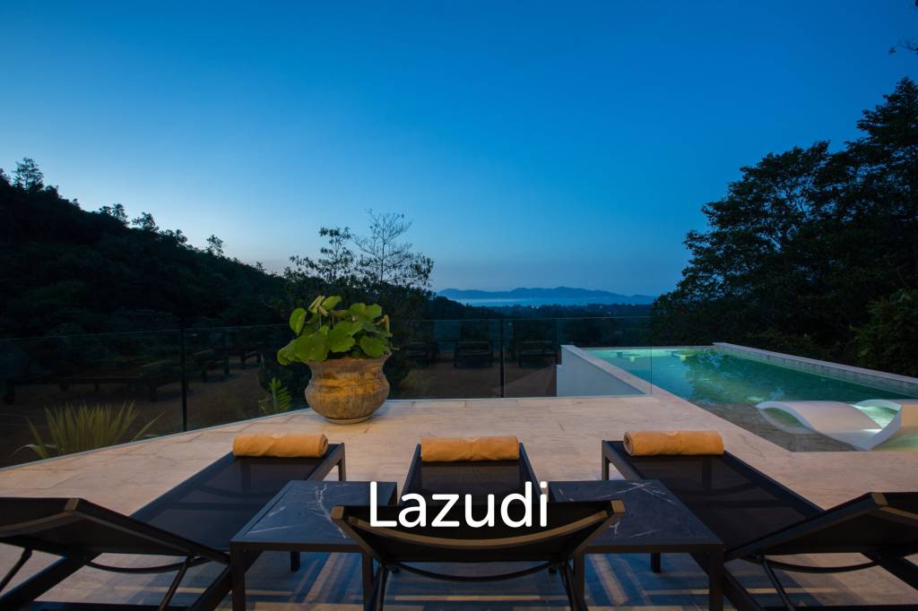 Luxury 8-Bedroom Sea View Property (2 Villas plus Staff Rooms)