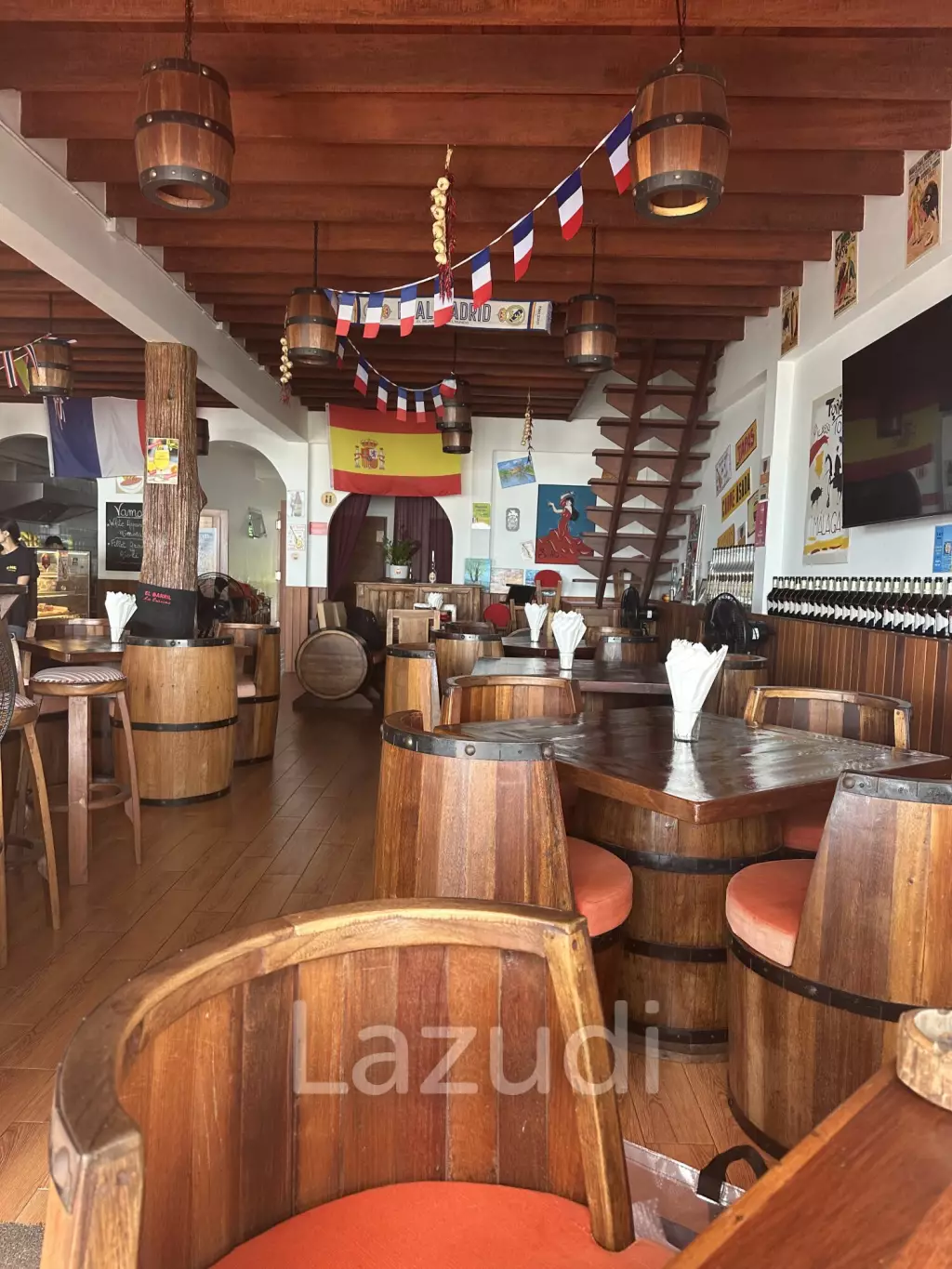 Spanish Restaurant with Sea View