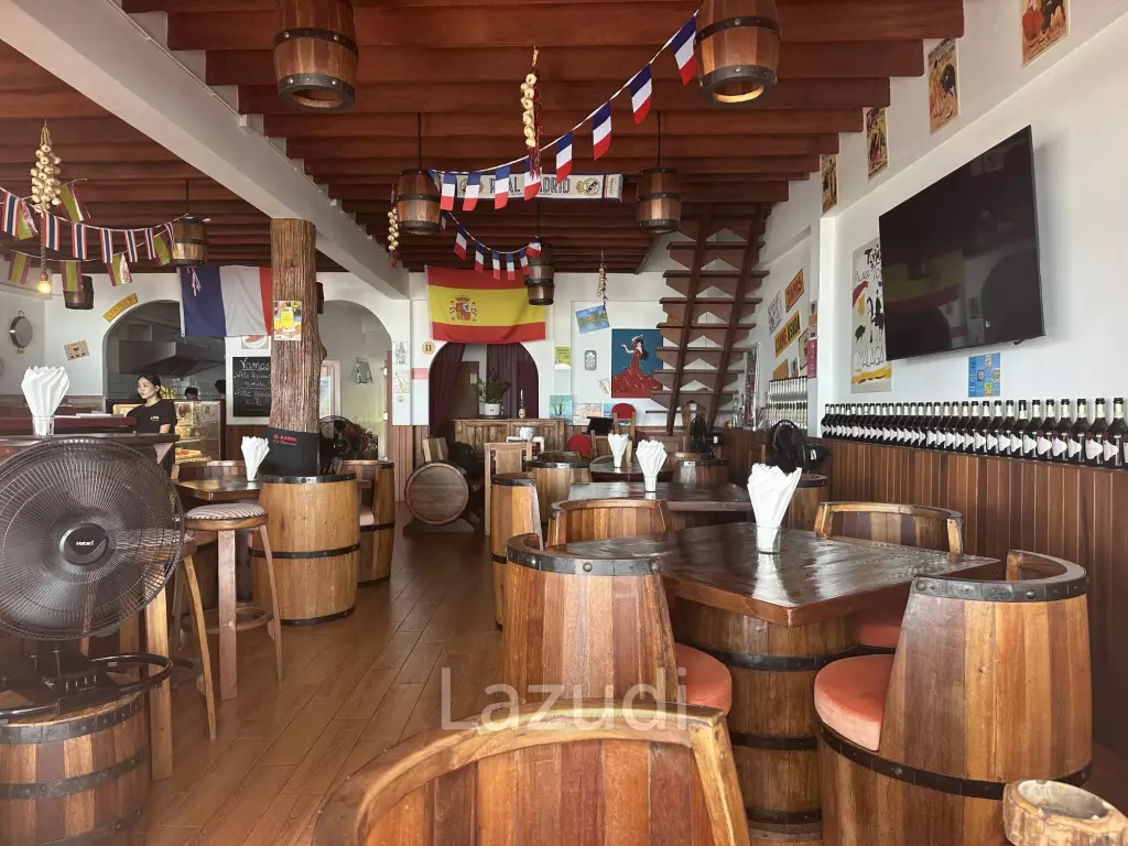 Spanish Restaurant with Sea View