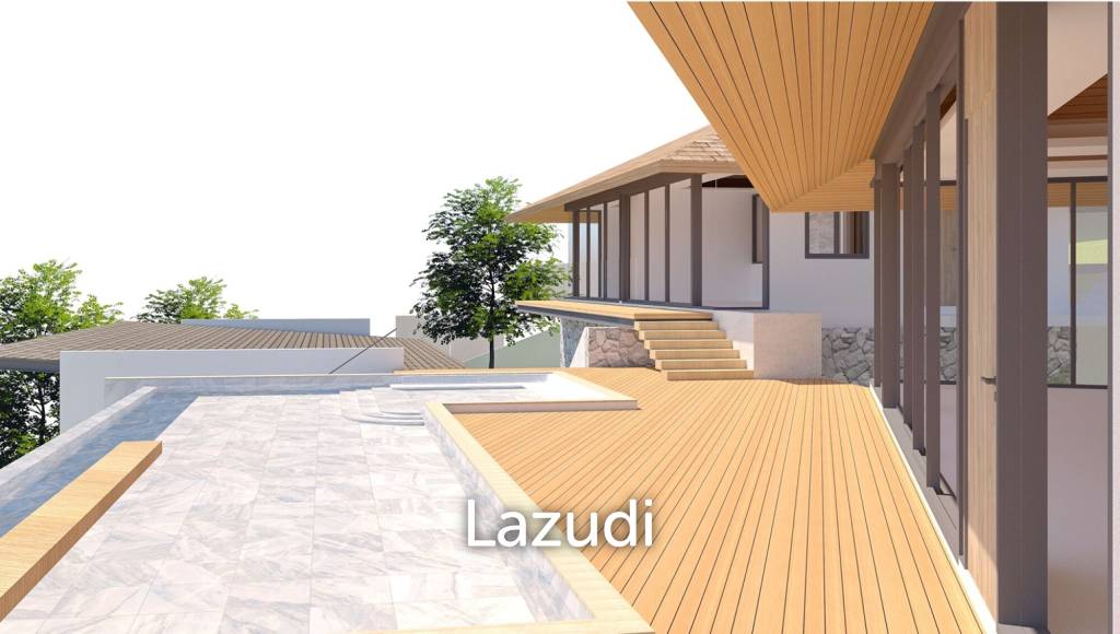 Panoramic 6-Bedroom Sea View Villa in Mae Nam Soi 4