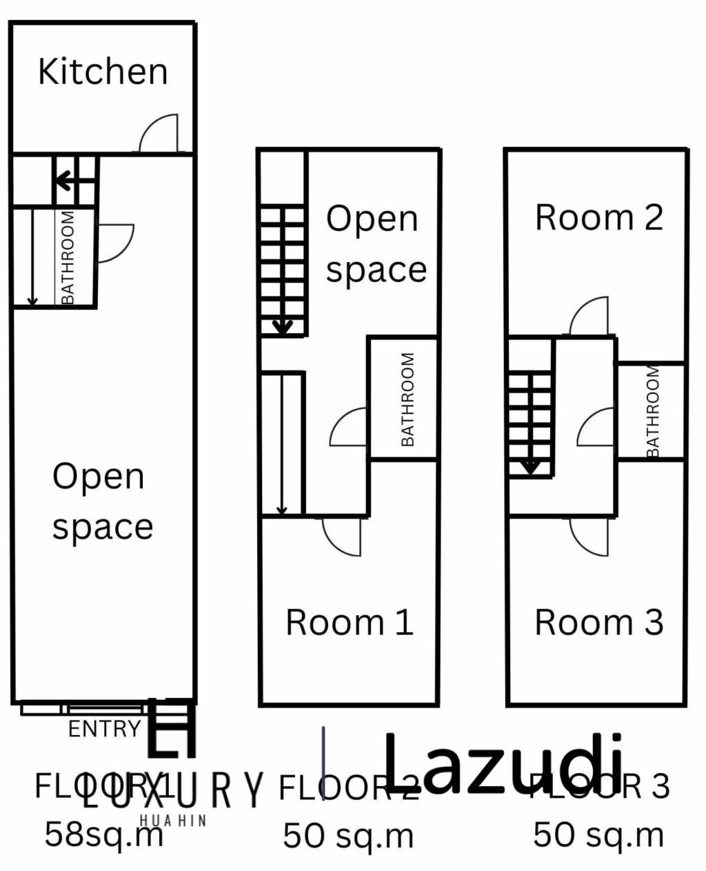 160 平方米 3 床 2 洗澡 联排别墅 对于 租