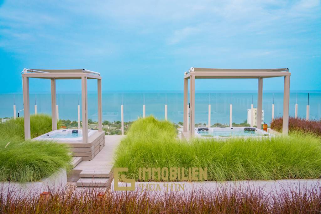 VEHHA Hua Hin: Luxuriöse 2-Schlafzimmer-Eigentumswohnung mit atemberaubendem Meerblick