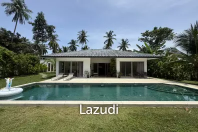 Charming 2-Bedroom Villa with Large Garden & Pool – 5 Minutes to Lipa Noi Beach