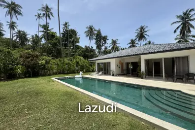 Charming 2-Bedroom Villa with Large Garden & Pool – 5 Minutes to Lipa Noi Beach