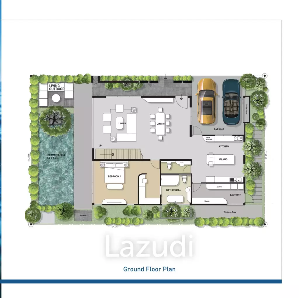 4 Bed 5 Bath 462.96 SQ.M Aqua Plus