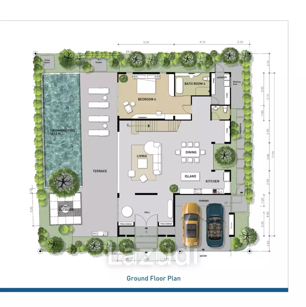 4 Bed 5 Bath 568.83 SQ.M Aqua Plus