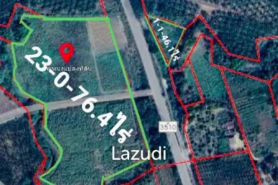 24 Rai Land for Sale Close to Highway no.3510