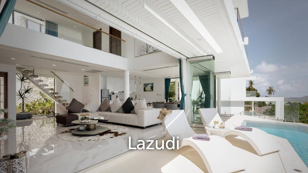 Luxurious 5 Bed Seaview Villa in Bang Por Ko Samui