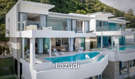 Luxurious 5 Bed Seaview Villa in Bang Por Ko Samui