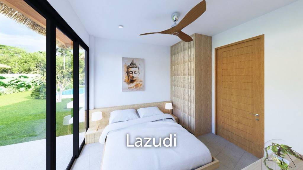 Balinese-Style 2-Bedroom Villa in Ko Phangan – 8 Mins to Beach