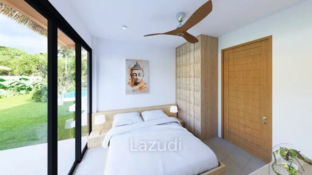 Balinese-Style 2-Bedroom Villa in Ko Phangan – 8 Mins to Beach
