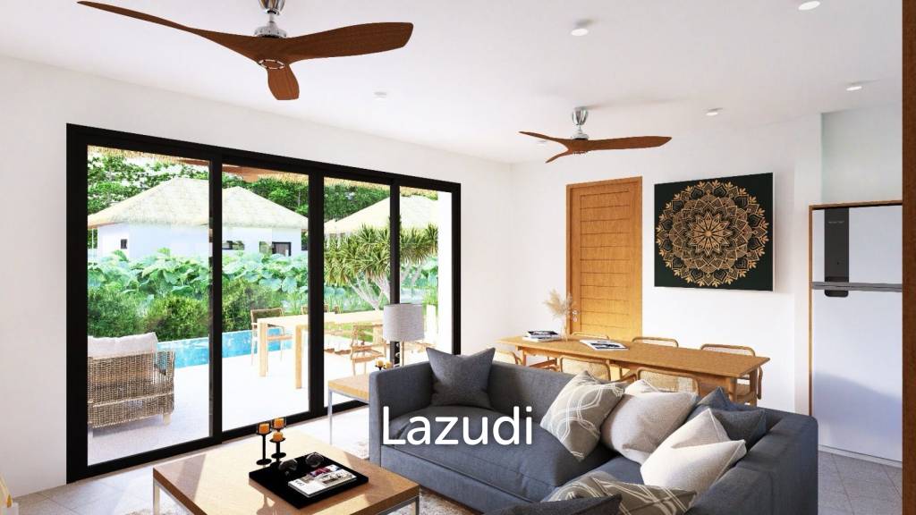 Balinese-Style 2-Bedroom Villa in Ko Phangan – 8 Mins to Beach