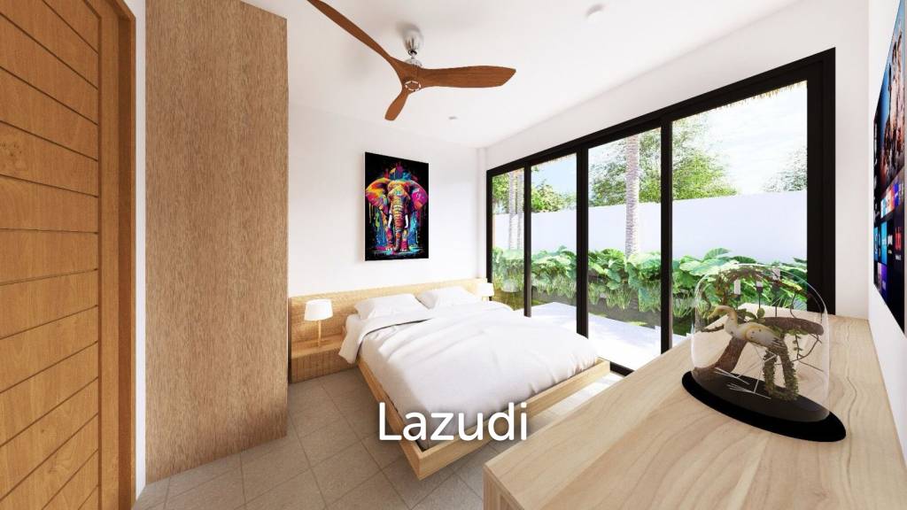 Balinese-Style 2-Bedroom Villa in Ko Phangan – 8 Mins to Beach