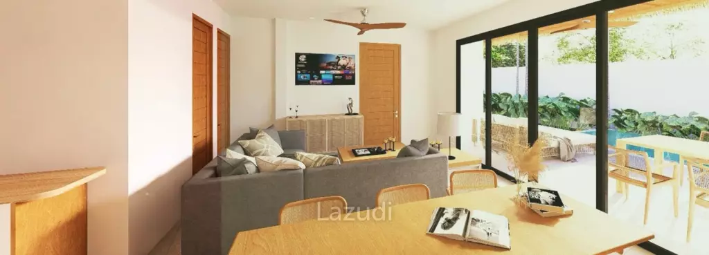 Balinese-Style 2-Bedroom Villa in Ko Phangan – 8 Mins to Beach