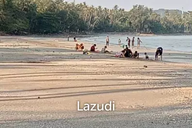 ที่ดินริมทะเล 4960 ตร.ม. ทำเลเงียบสงบ ติดหาดสวย นาเภา หลังสวน ชุมพร