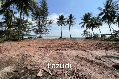 ที่ดินริมทะเล 4960 ตร.ม. ทำเลเงียบสงบ ติดหาดสวย นาเภา หลังสวน ชุมพร