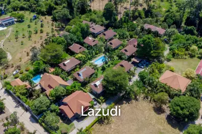 Prime 15-House Resort with Fruit Orchard & Pool – 7,932 sqm Land in Tranquil Mae Nam, Koh Samui