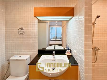 คอนโดขนาดใหญ่ 2 ห้องนอน บ้านสรวลริมทราย หัวหิน ฟรีโอน