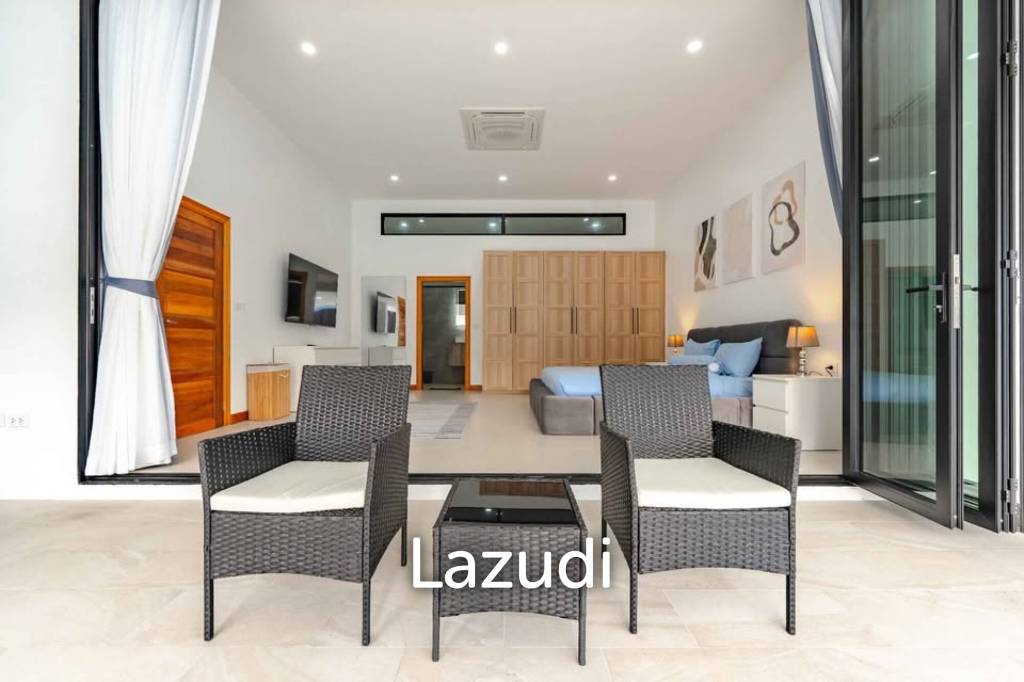 Newly renovated modern 4-bedroom villa for rent in Rawai