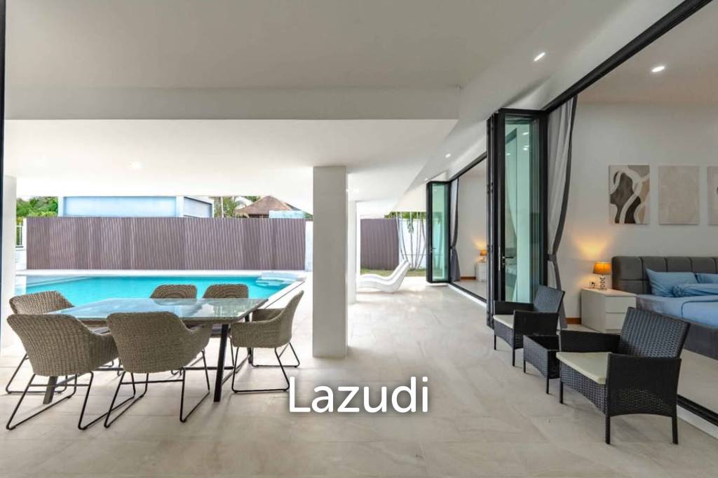 Newly renovated modern 4-bedroom villa for rent in Rawai