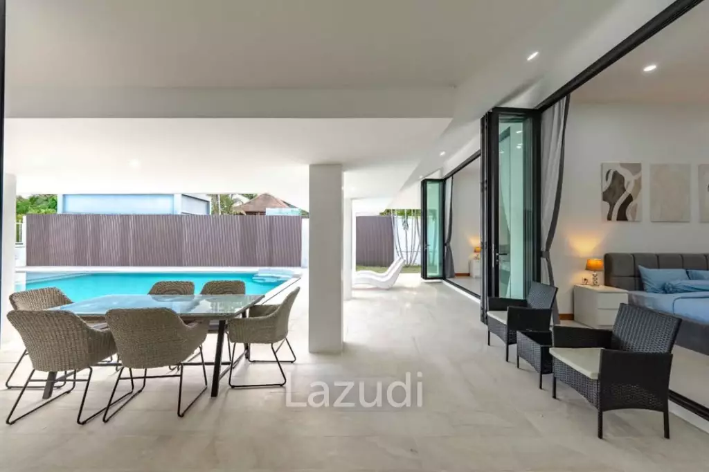 Newly renovated modern 4-bedroom villa for rent in Rawai
