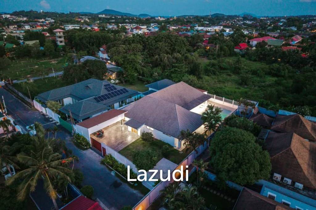 Newly renovated modern 4-bedroom villa for rent in Rawai