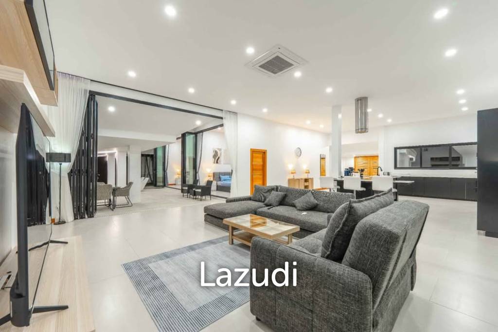 Newly renovated modern 4-bedroom villa for rent in Rawai