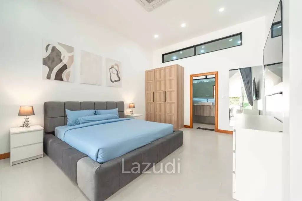 Newly renovated modern 4-bedroom villa for rent in Rawai