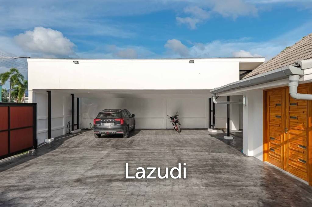 Newly renovated modern 4-bedroom villa for rent in Rawai