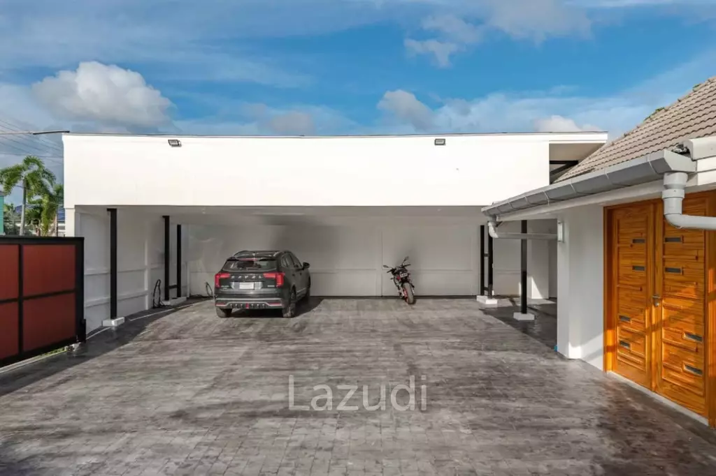 Newly renovated modern 4-bedroom villa for rent in Rawai