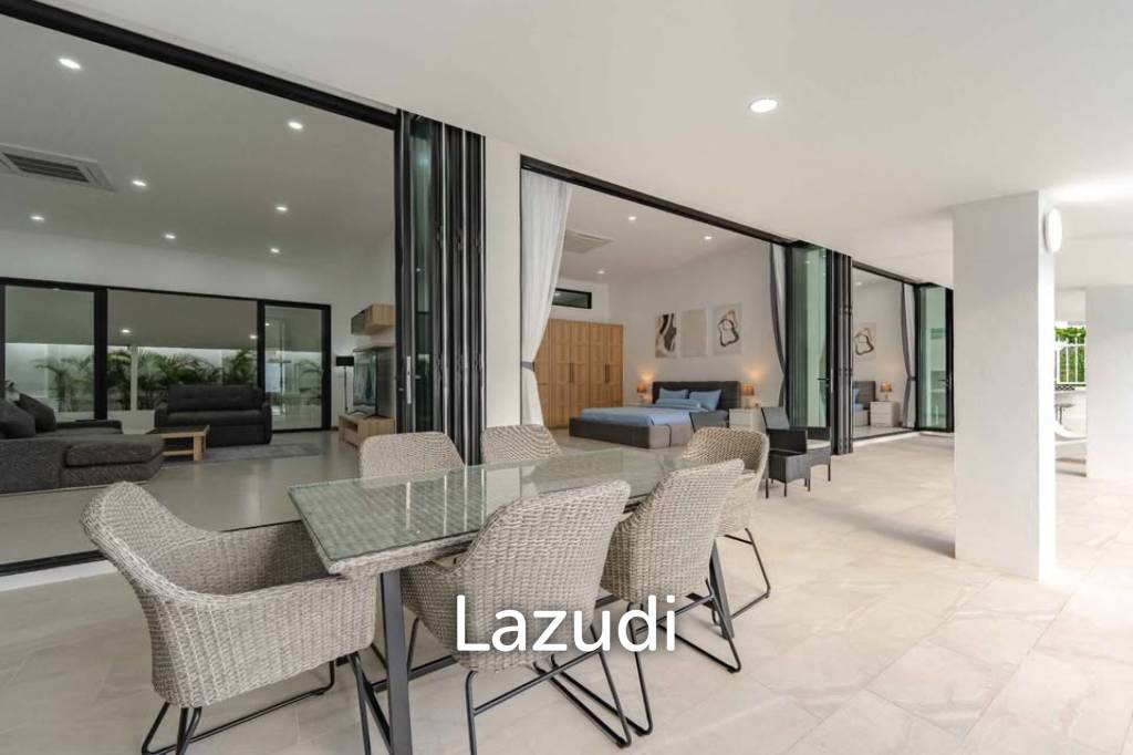Newly renovated modern 4-bedroom villa for rent in Rawai