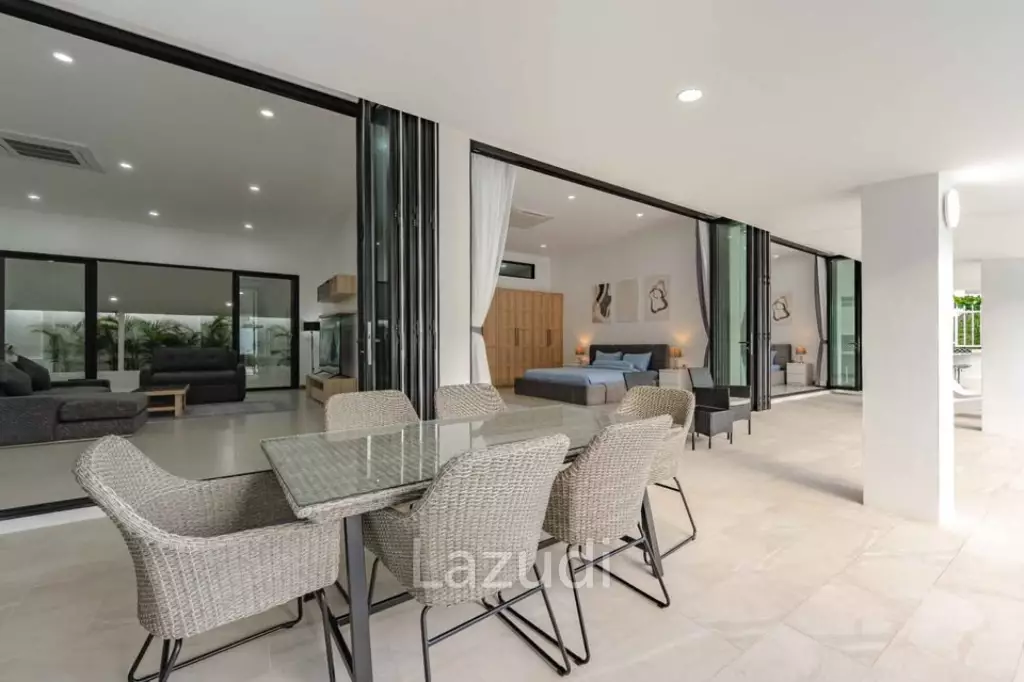 Newly renovated modern 4-bedroom villa for rent in Rawai