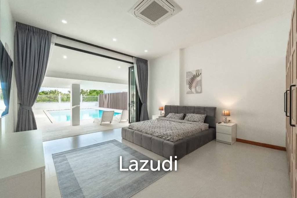 Newly renovated modern 4-bedroom villa for rent in Rawai