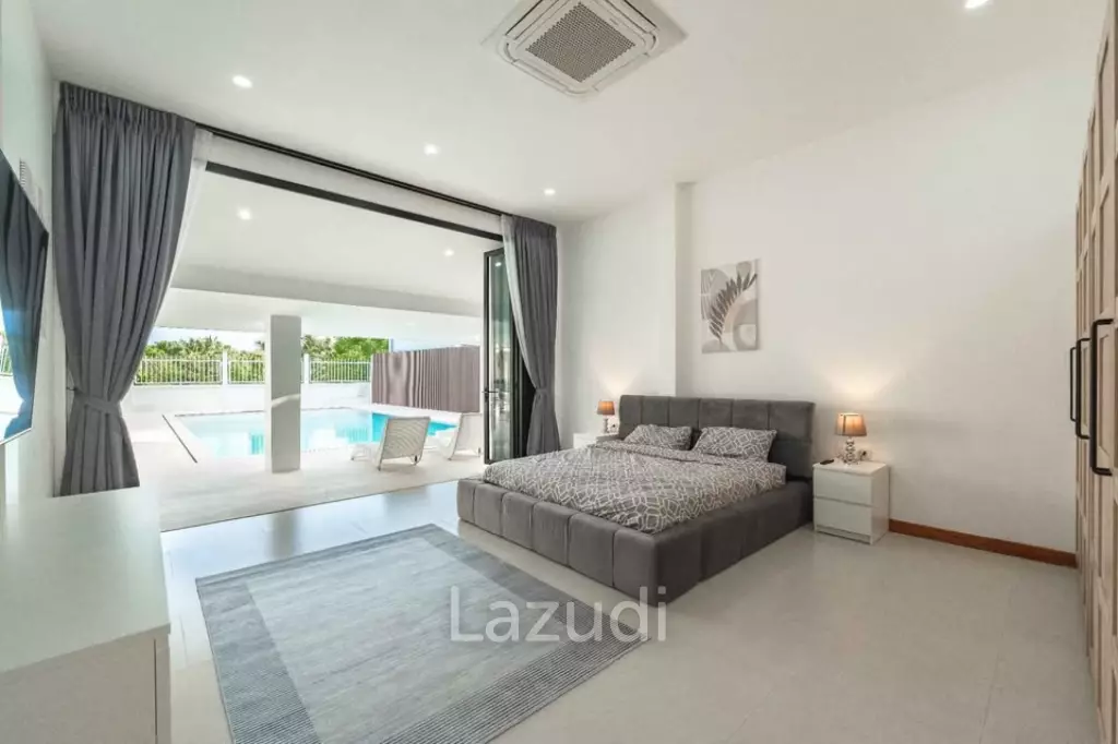 Newly renovated modern 4-bedroom villa for rent in Rawai