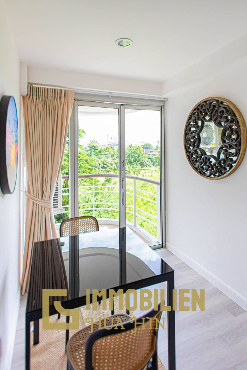 Hin Nam Sai Suay: Neu renovierte 1-Schlafzimmer-Eigentumswohnung in Hua Hin