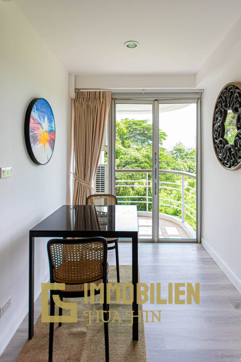 Hin Nam Sai Suay: Neu renovierte 1-Schlafzimmer-Eigentumswohnung in Hua Hin