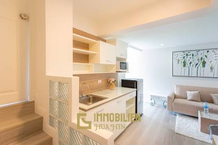 Hin Nam Sai Suay: Neu renovierte 1-Schlafzimmer-Eigentumswohnung in Hua Hin