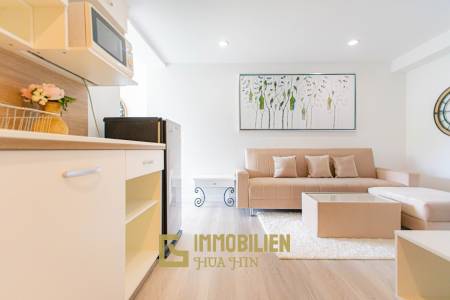 Hin Nam Sai Suay: Neu renovierte 1-Schlafzimmer-Eigentumswohnung in Hua Hin