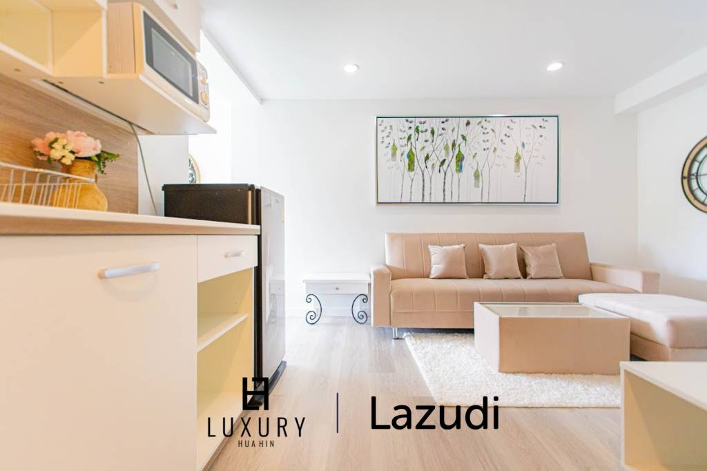 Hin Nam Sai Suay: недавно отремонтированная квартира с 1 спальней в Хуа Хине