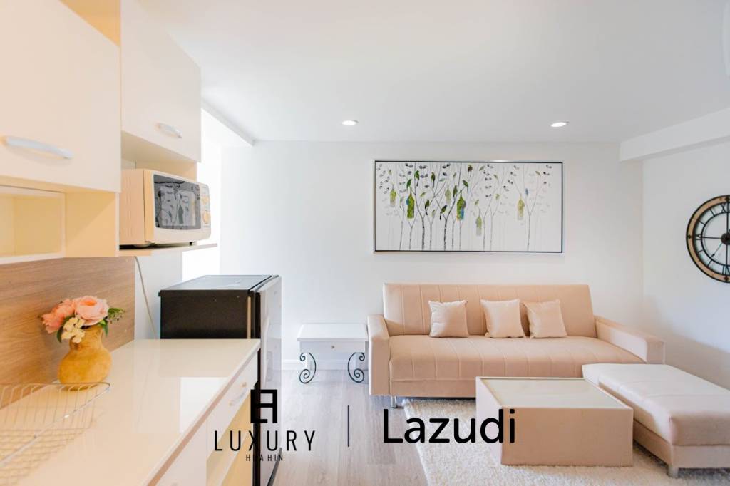 Hin Nam Sai Suay: недавно отремонтированная квартира с 1 спальней в Хуа Хине