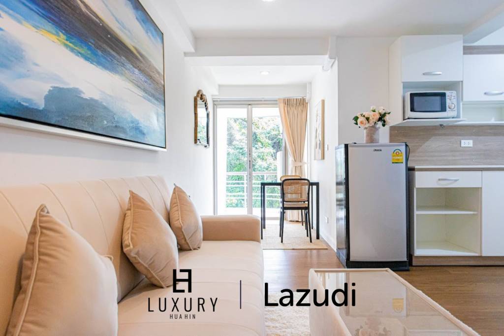 Hin Nam Sai Suay: недавно отремонтированная квартира с 1 спальней в Хуа Хине