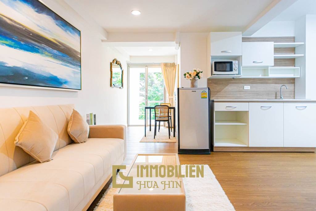 Hin Nam Sai Suay: Neu renovierte 1-Schlafzimmer-Eigentumswohnung in Hua Hin